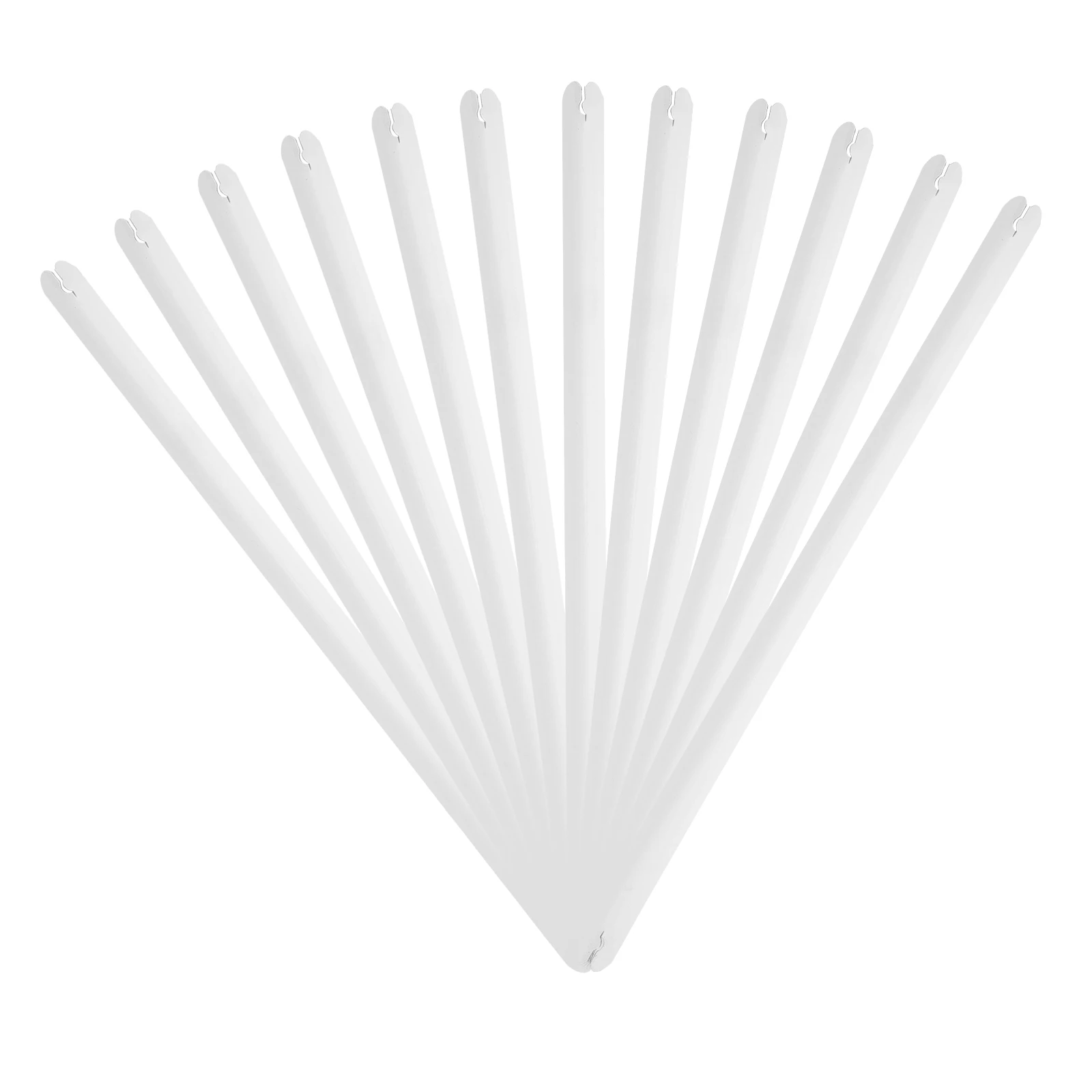 

100 Pcs Trouser Slats Non Slip Hanger Grips Lightweight Firm Material Pants Rack Strips Paper Garment Closet Display Guard