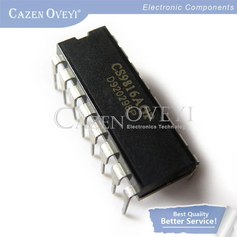 5pcs/lot HA1137W HA1137 TDA1072A TDA1072 CS9816AGP CS9816 DAC0800LCN DAC0800 DIP-16