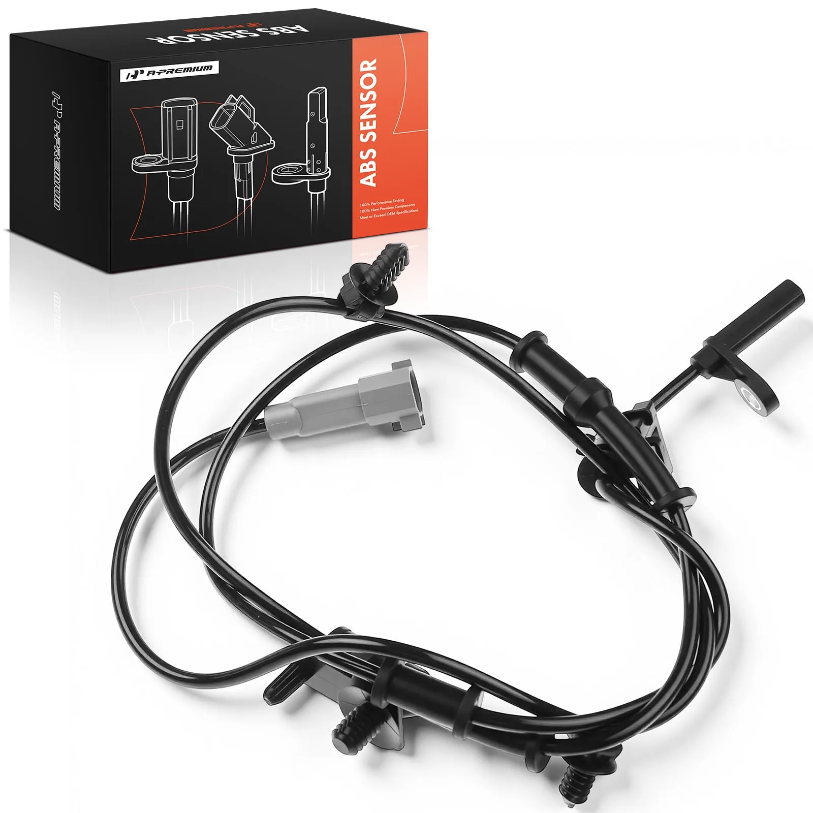 A-Premium Rear Driver Side ABS Wheel Speed Sensor for Dodge Charger Challenger 2011-2022 Chrysler 300 2011-2022 8