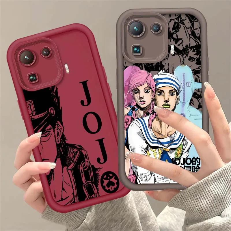 JoJos Bizarre Adventure крутой чехол для телефона для Xiaomi Mi 15 14 14T Redmi 13 13T 13C 12C 14C 12 12T 11 11i Lite Pro 5G Eye Ladder