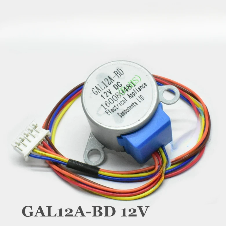 12V wiszący klimatyzator wahadłowy deflektor wiatrowy zamiatanie GAL12A-BD synchroniczny silnik krokowy dla Galanz