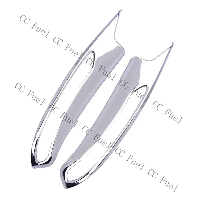 C+ 1Pair Side Door Rearview Mirror Strip Cover Fit For Renault Kadjar 2015+ yp