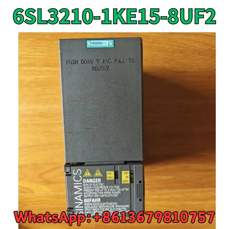 

Used Frequency converter 6SL3210-1KE15-8UF2 test OK Fast Shipping