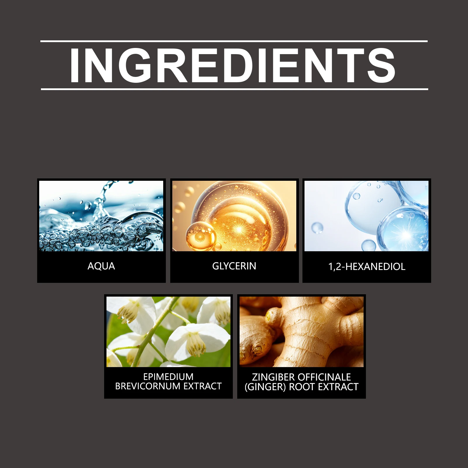 رذاذ تأخير الرجال يحتوي على مستخلص الابيميديوم والجذر مريح وسهل الاستخدام 50 مل #5