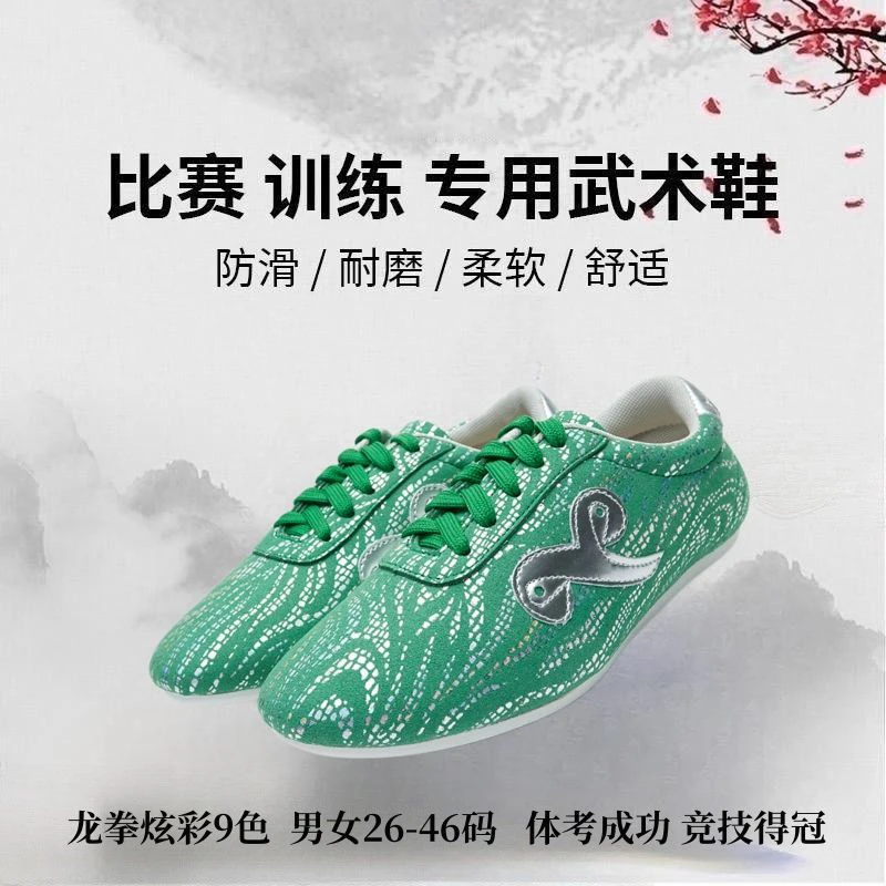 

2025 New Hot Sale Chinese Wushu Kung Fu Supplies Chinese Wushu Taiji Nanquan Long Fist Shoes Martial Arts Shoes