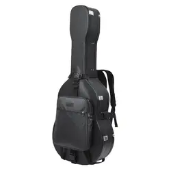 Waterproof Guitar Bag Adjustable Shoulder Strap Thickened Acoustic Guitar Box for Various Guitar Box Case Carrying