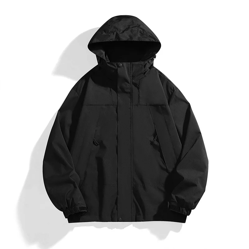 

Весенне-осенний новый штурмовик для мужчин и женщин, съемная шапка, водонепроницаемая и ветрозащитная, молодежная верхняя одежда, куртка