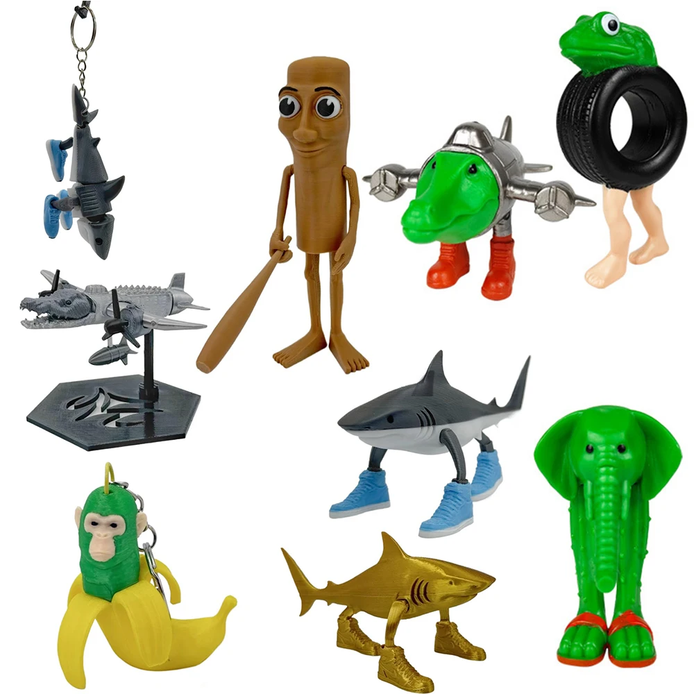 

Tralalero Tralala Toy Tralalero Tralala Plush Shark Doll Tung Tung Tung Sahur Toy TungTungTung Sahur Blind Box Birthday Gift