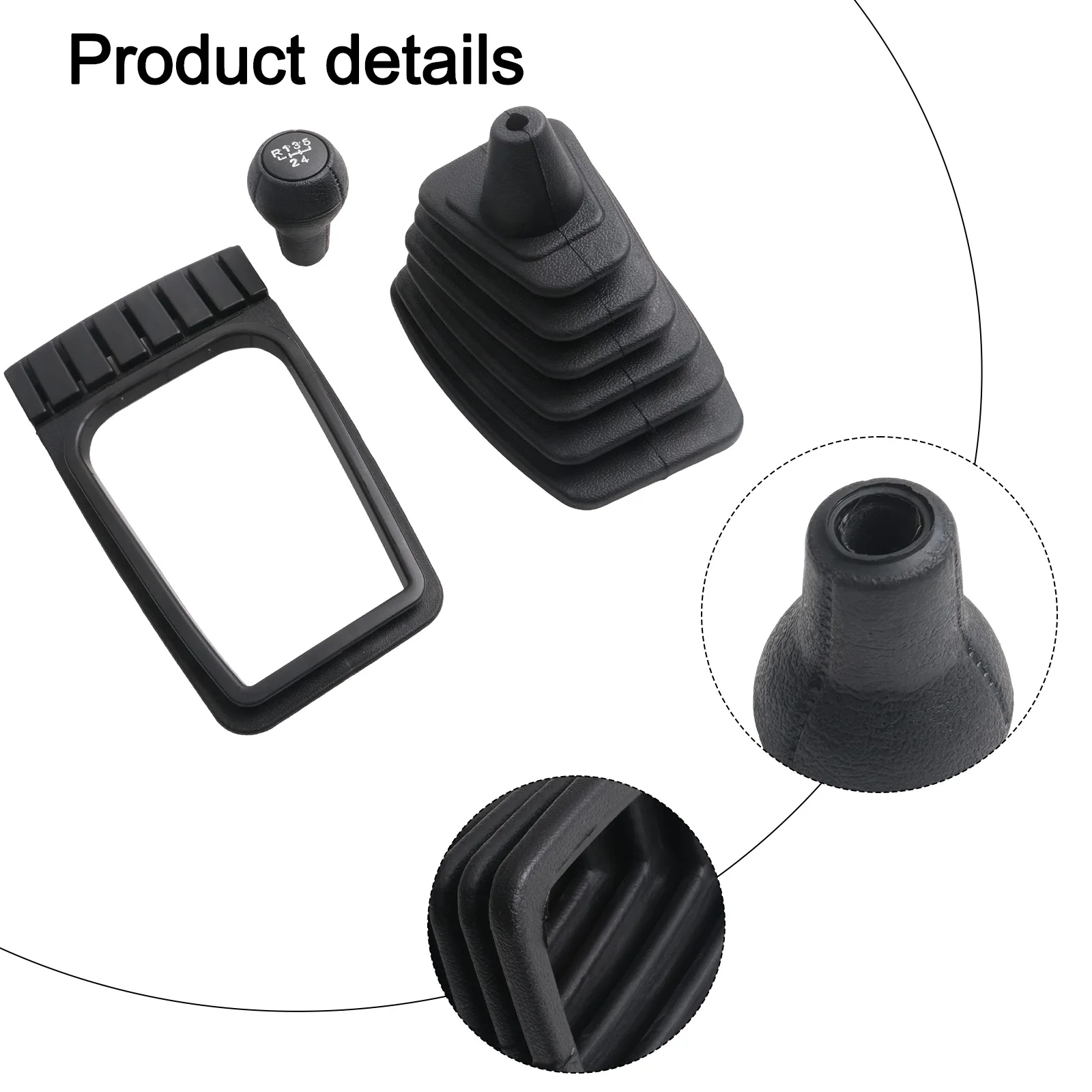 Gear Shift Assembly with Frame and Jacket for GOLF MK2 II and For JETTA MK2 Direct Replacement 191711115 191863216