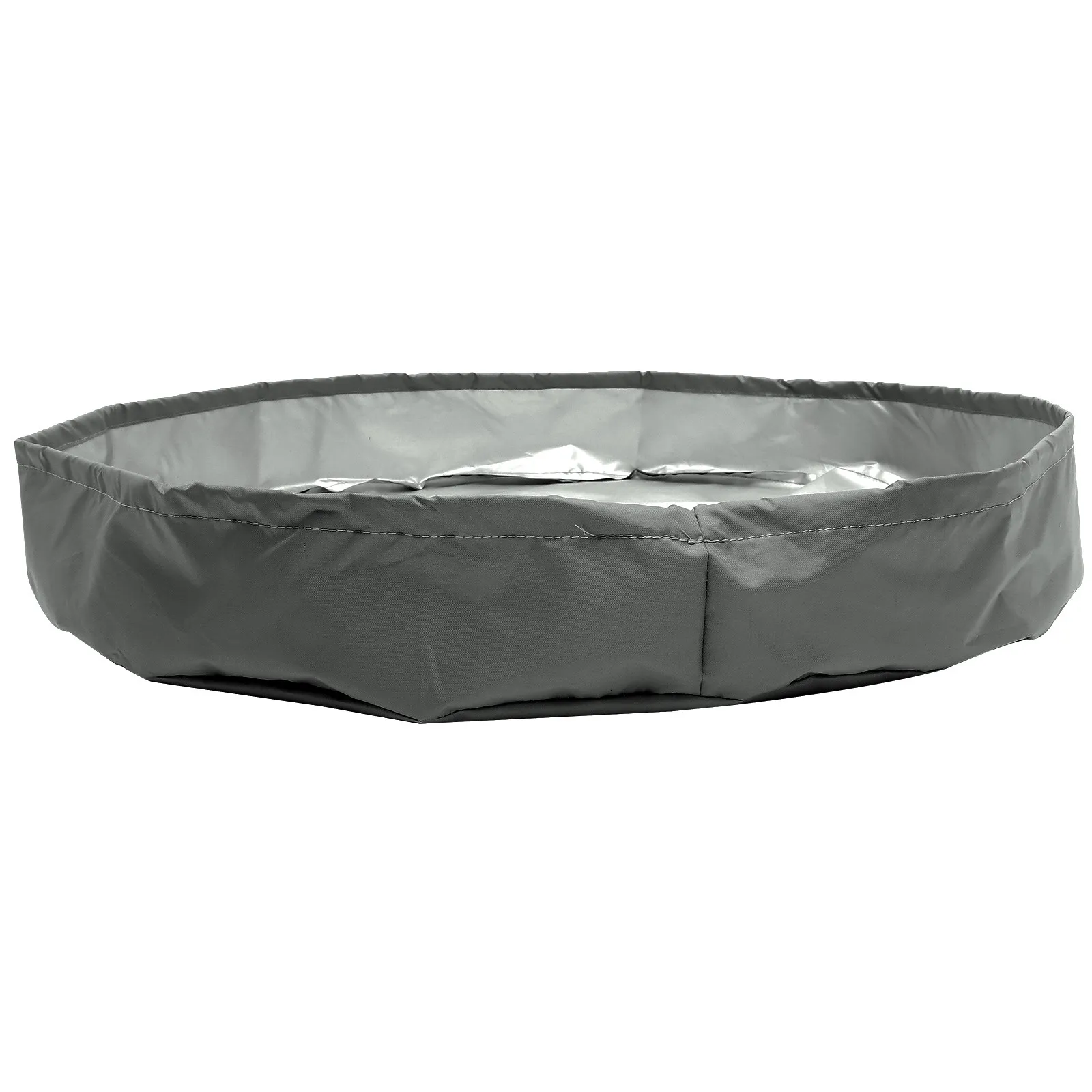 Waterproof Oxford Cloth Rain Barrel Cover 55 Gallon Drum Protective Outdoor Bucket Cover Adjustable Drawstring Wind Resistant