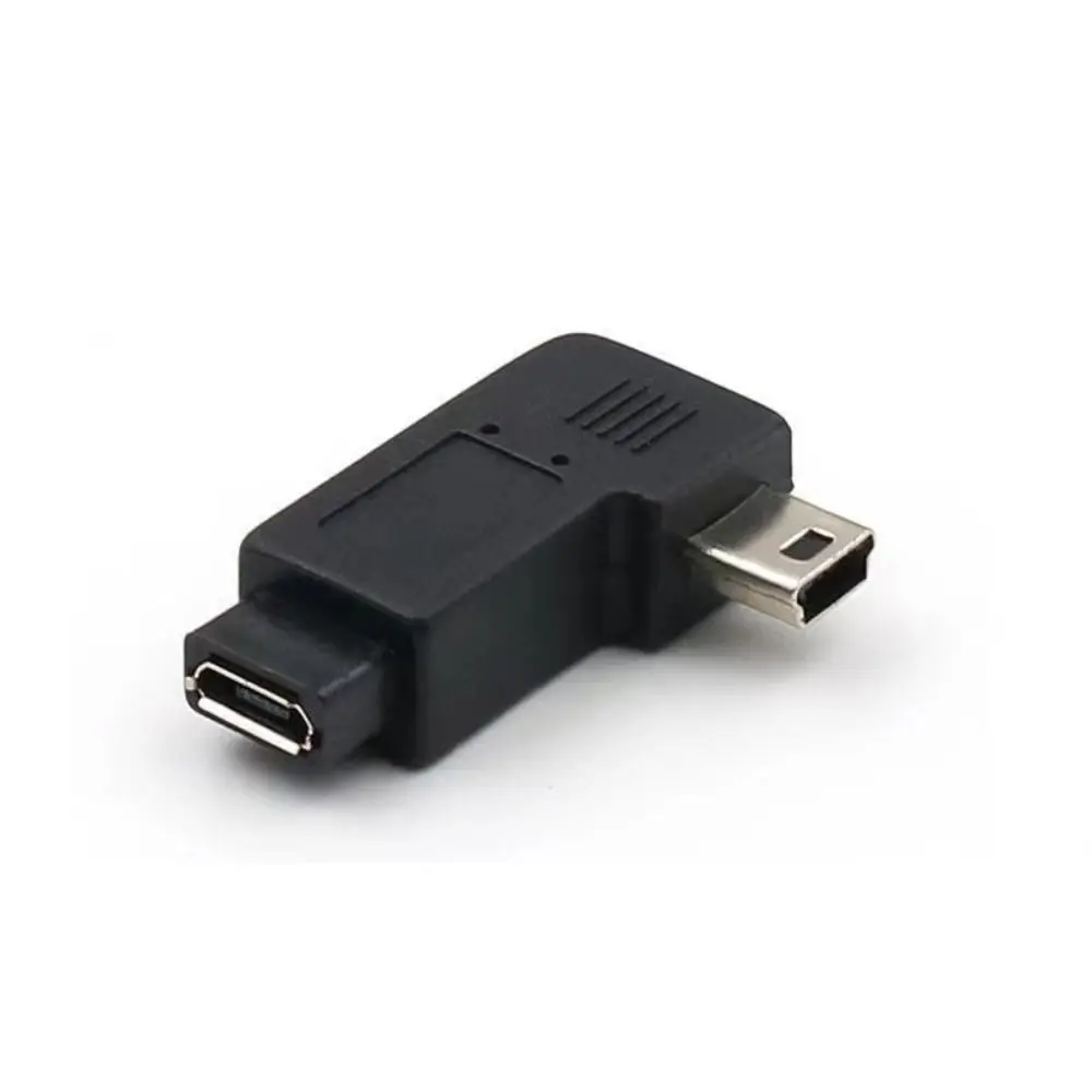 

To Right Straight Head Micro 5pin USB T-Type to Mini USB Male Micro USB Converter USB Adapter Micro USB Female USB Connector