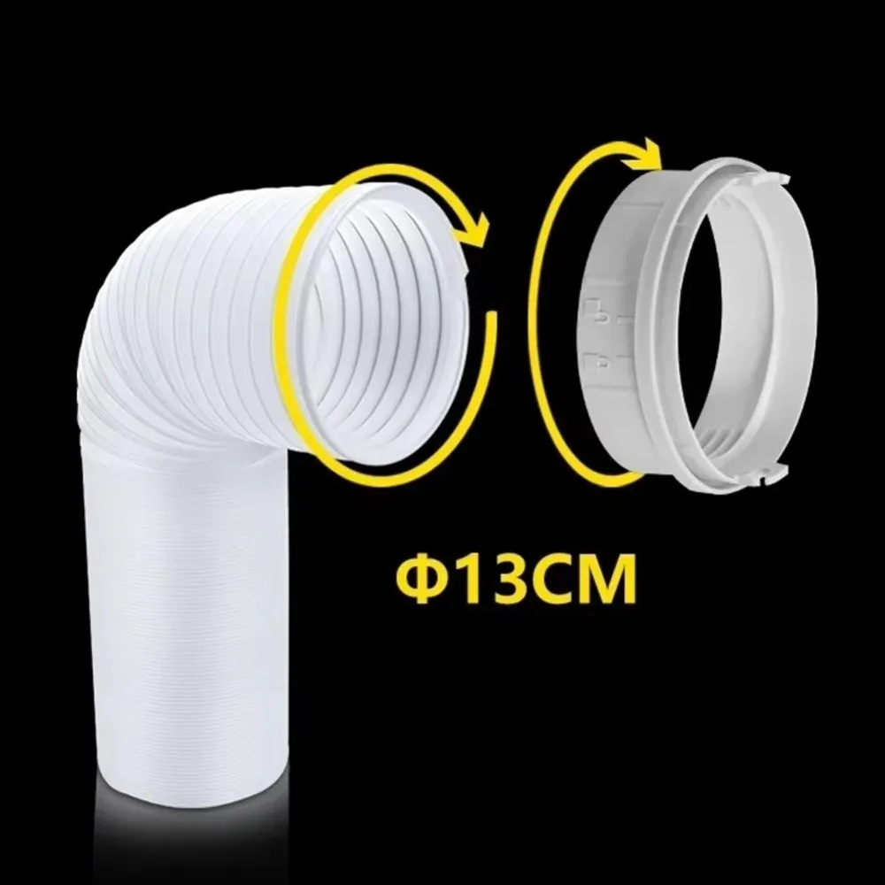 adaptador-de-duto-para-ar-condicionado-movel-conector-de-duto-abs-com-encaixe-seguro-conexao-rosqueada-suave