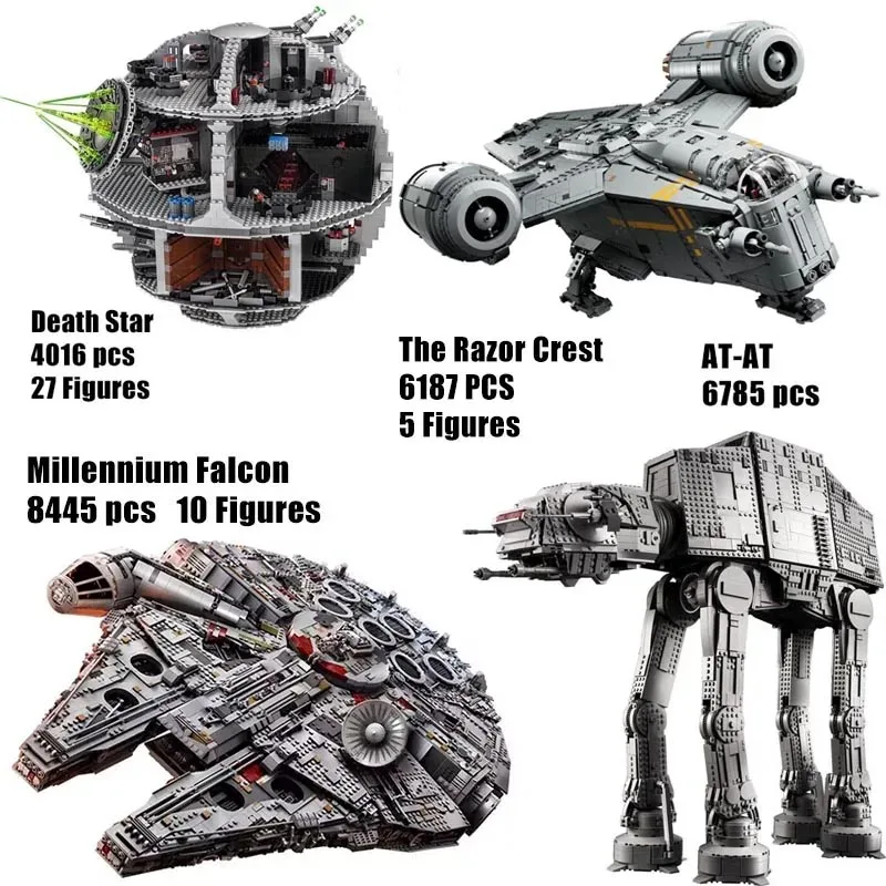 75192 05132 Falcon Ship Building Blocks Bricks Toys Compatible  Christmas Birthday GiftsIn stock