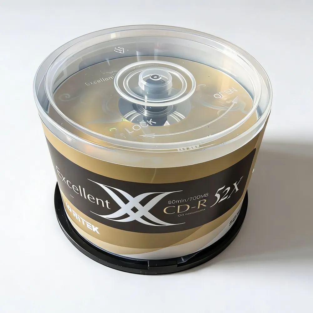 ritek-エクセレントcd-rディスク-cdr記録可能-52倍速-700mb-80分-50枚入り