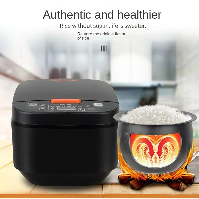 Aluminum pot 5L 900W Automatic Smart Digital Touch LCD Multi Non-Stick Home Electric Digital Rice Cooker