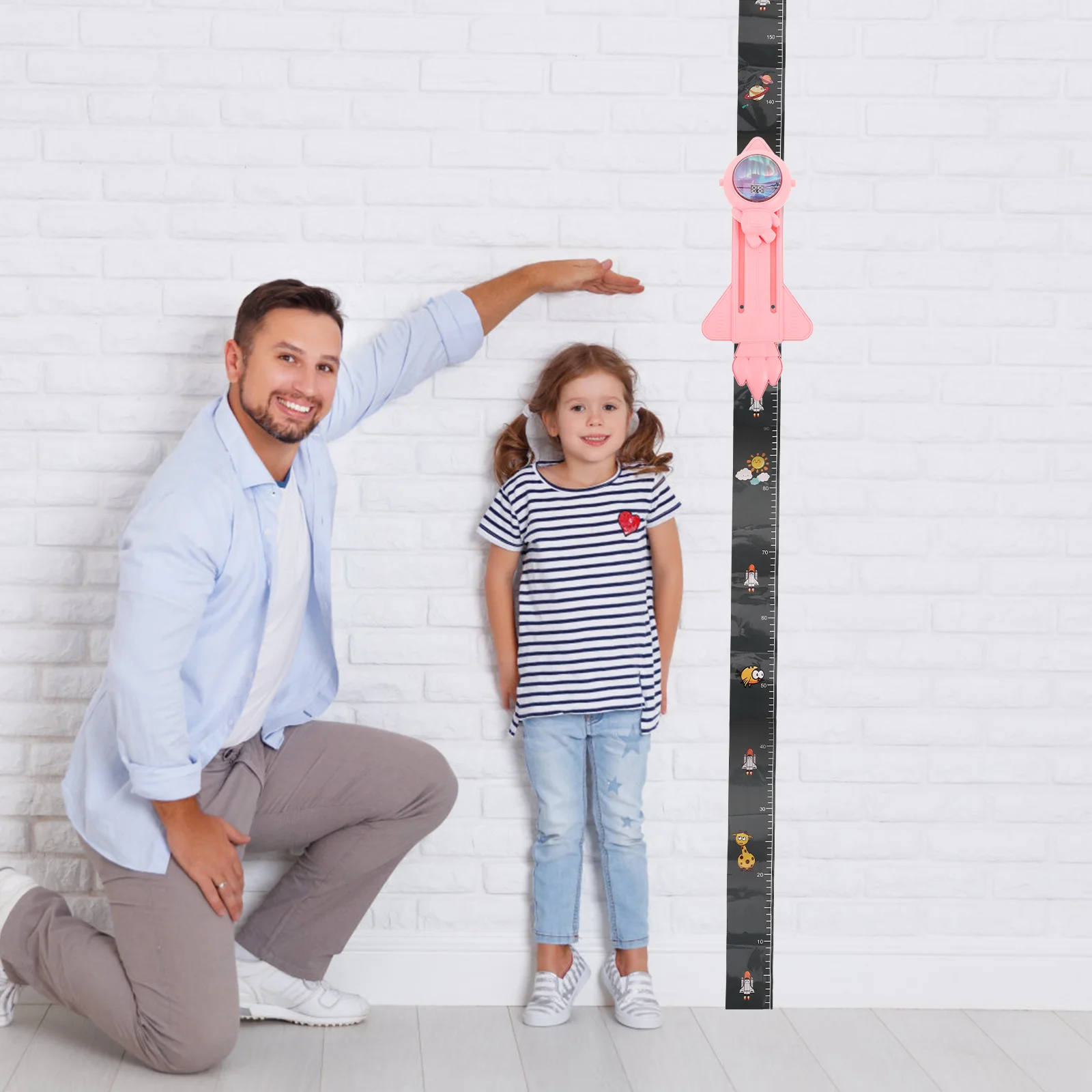 

1Set Kids Vertical Jump Counter Wall Trainer Measuring Device for Children Height Testing Jump Exercise Children Jumping Tester