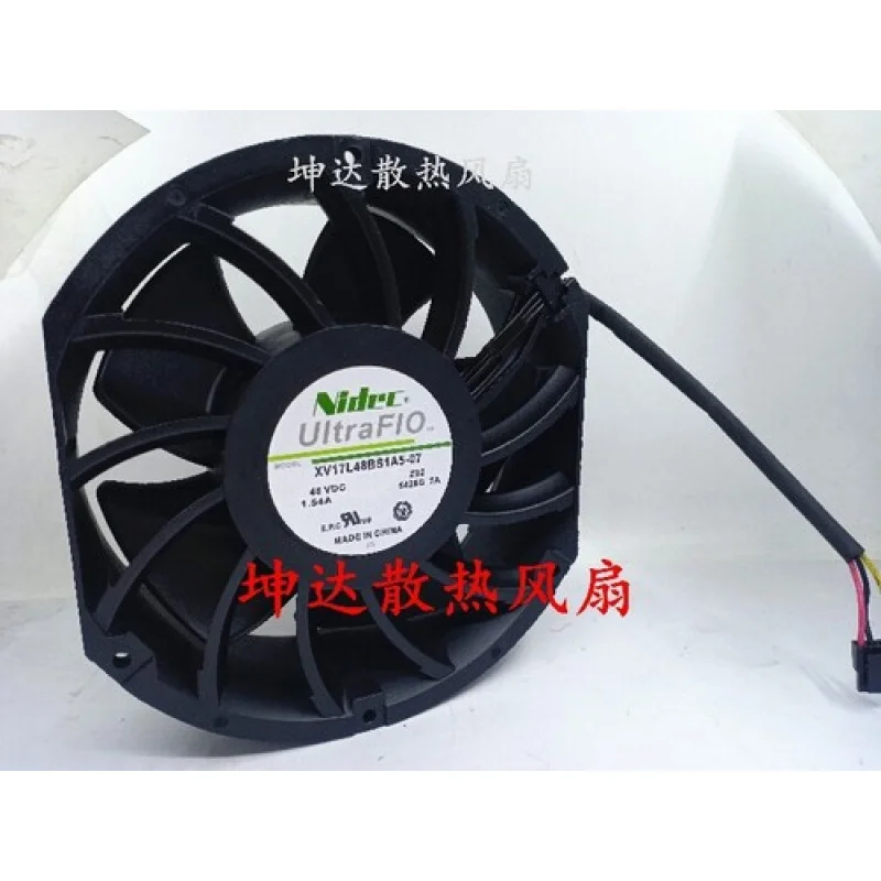 

C 1pcs for NIDEC XV17L48BS1A5-07 DC 48V 1.54A 172 * 172* 50mm Fan 4 PIN