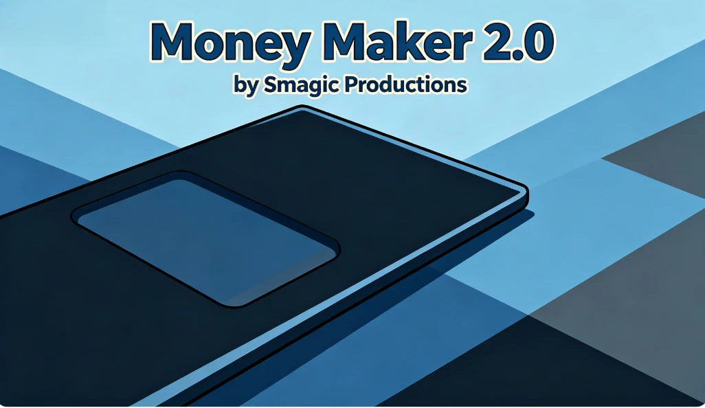Money Maker 2.0 Gimmicks by Smagic Productions Close Up Money Magic Tricks Bills Change Multiple Times Street Illusions