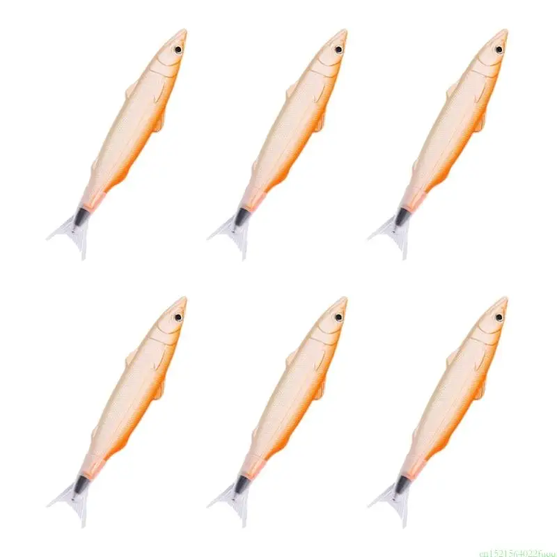 

T8WC 6pieces Fish Ballpoint Pen для детской девочки для девочек написание журналирования
