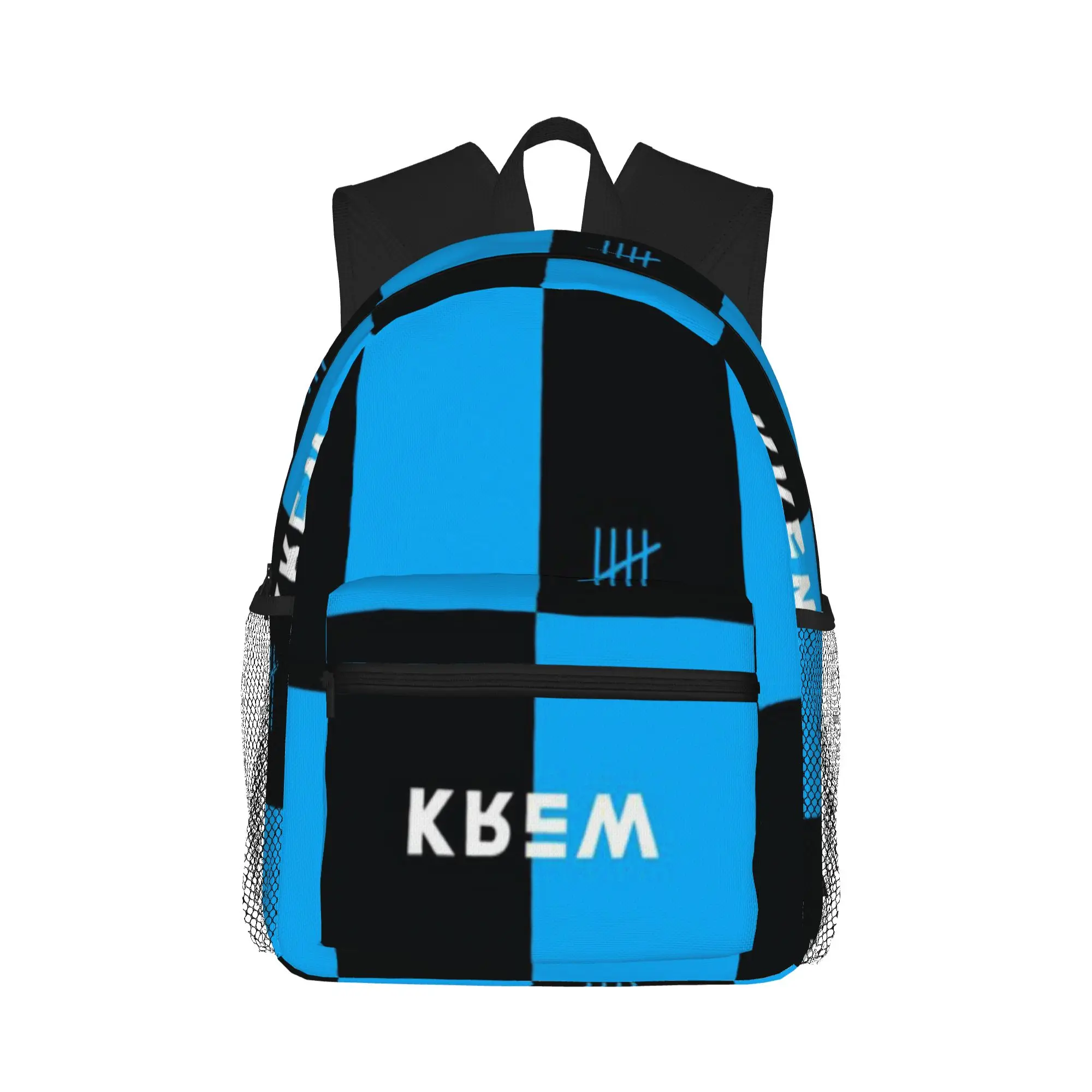 

Black Blue Team Funneh And Krew Cute Girls Boys Gift Lover Gaming Casual Backpack for Students and Adults Student