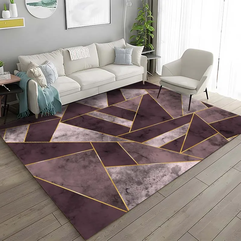 15 Sizes Geometric block Pattern Carpets Bedroom Play Mats Rug Bedroom Decor Carpet Livingroom Rug Crawl Mat Christmas Gift Rug