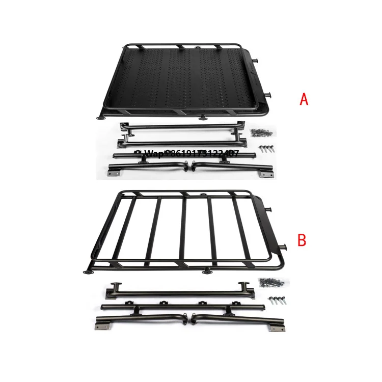 

Aluminum Alloy 2/4 Door Rooftop Mount Plug and Play Luggage Rack