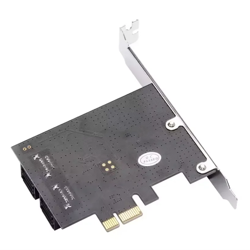 Marvell 88SE9215 4 منافذ SATA 6G PCI Express Riser Card PCI-e إلى SATA III 3.0 محول #3