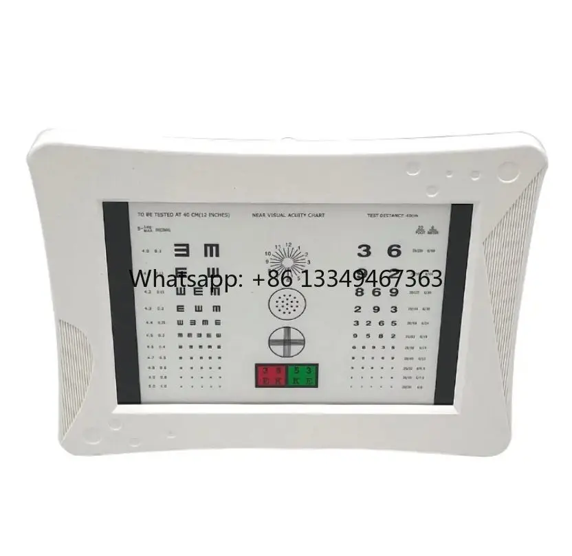 

Fast shipping New Vision Near Vision Chart with LED Light High Quality Far Vision Eye Test Charthigh quality