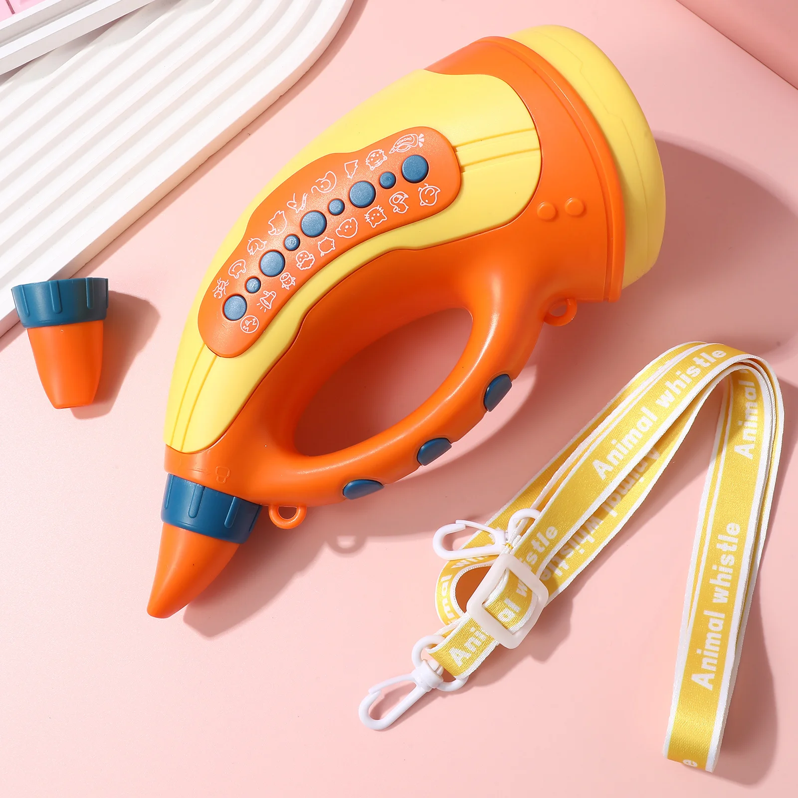 

Animal Rally Simulation Horn Caller Sound Assembly Sounds Container