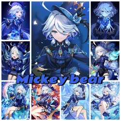 Genshin Impact Diamond Painting Kit Furina Poster DIY Diamond Embroidery Rhinestone Cross Stitch Game Fans Gift Home Wall Decor