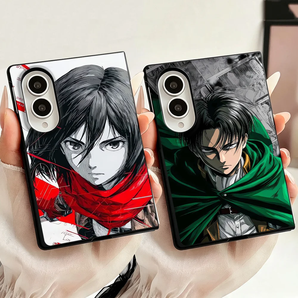 Attack On Titan Ackerman Phone Case for Samsung Galaxy ZFold8 Z Fold8 ZFold Wide Z Fold 8 Wide Luxury Cover