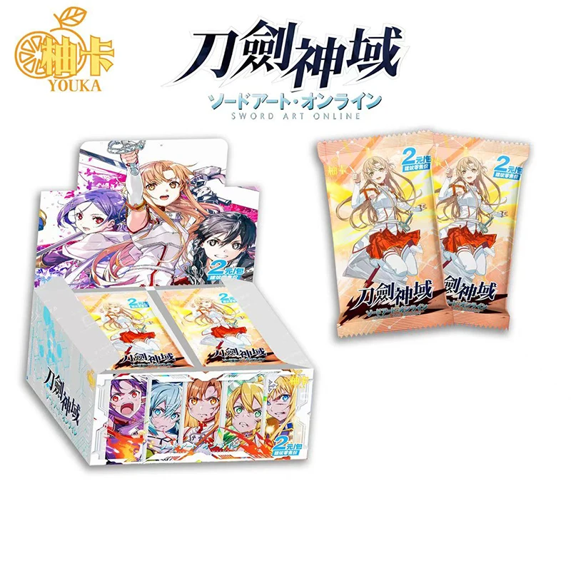 NUEVA Colección de Cajas Sorpresa de Tarjetas de Anime Sword Art Online 2026
