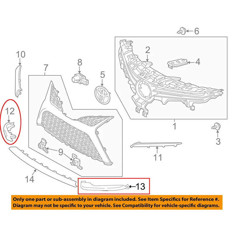 2Pcs Car Bumper Side Lower Cover Trims for Toyota Camry SE XSE 2018 2019 2020 Front Left Right Auto Exterior Accessories Parts