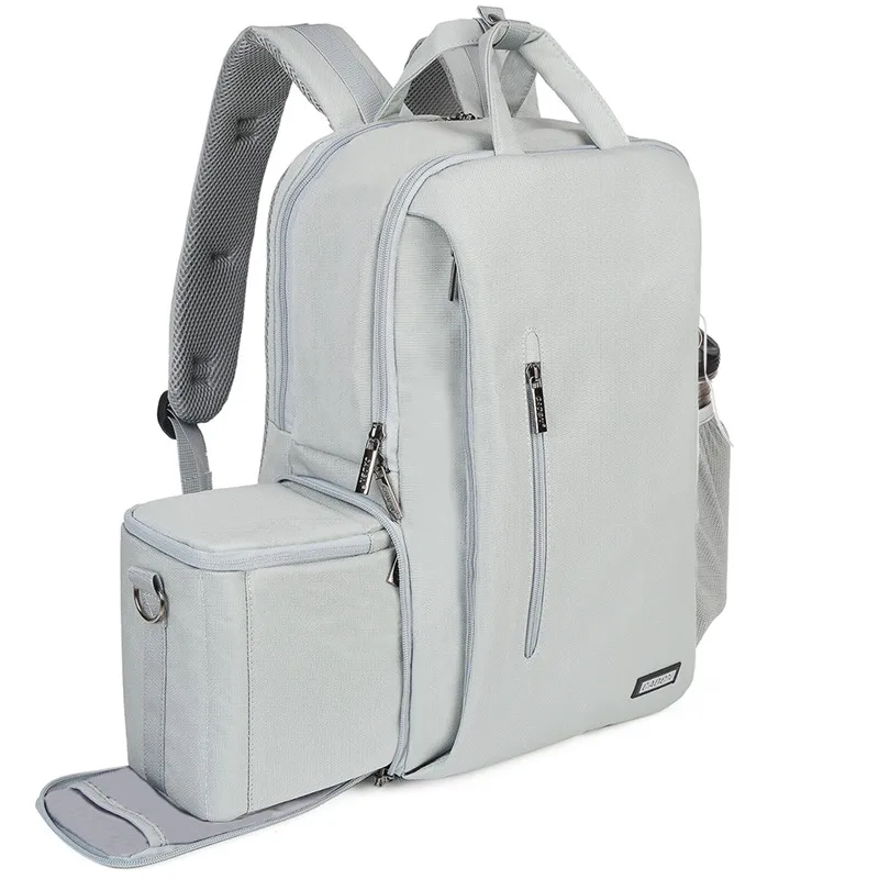 Imagem -02 - Bolsa de Câmera Multifuncional para Homens e Mulheres L53 Fit para Canon Nikon Sony Laptop Ipad Viagem ao ar Livre Cases Acessórios de Fotografia