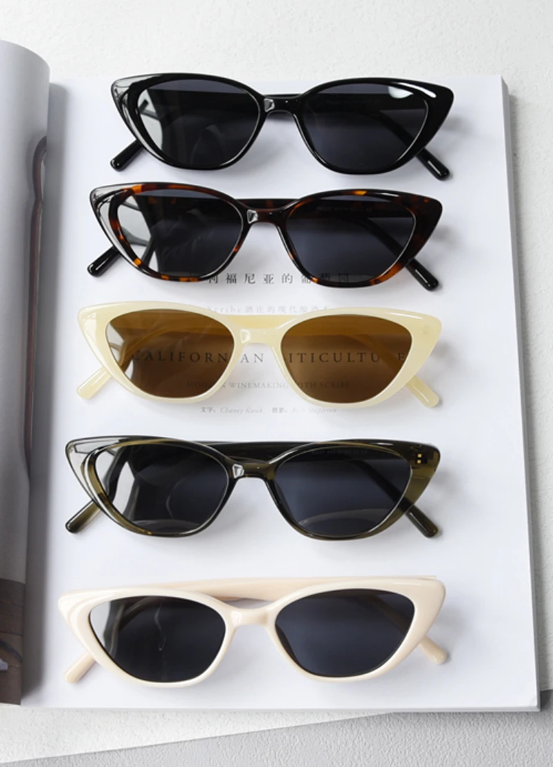 Kachawoo Cat-Eye-Sonnenbrille, polarisiert, für Damen, Retro-Stil, Vintage-Sonnenbrille, Herren, TR90-Rahmen, grün, Leopard, Beige, europäischer Stil – Detail 1