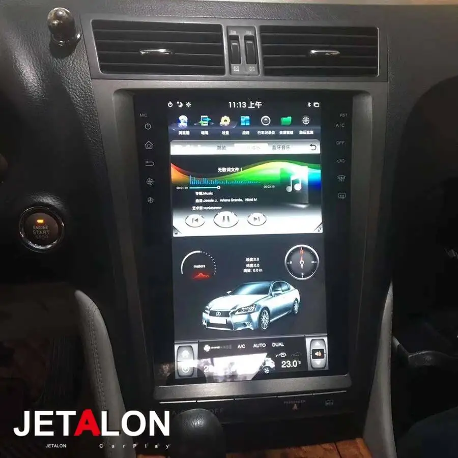 

12.1" Car Radio For Lexus GS GS300 GS350 GS450 2004-2011 Automotive Multimedia Carplay Android Auto Bluetooth Tesla Style GPS 4G