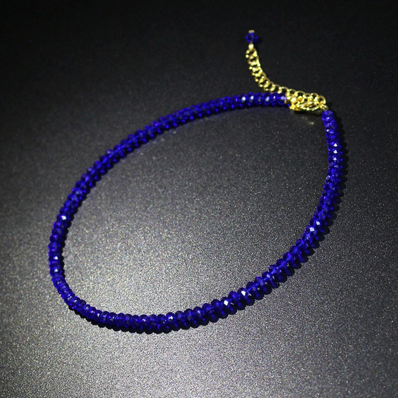 2022 Fashion Simple Black Handmade Beaded Short Necklace Women Choker Bijoux  Ladies Party Jewelry