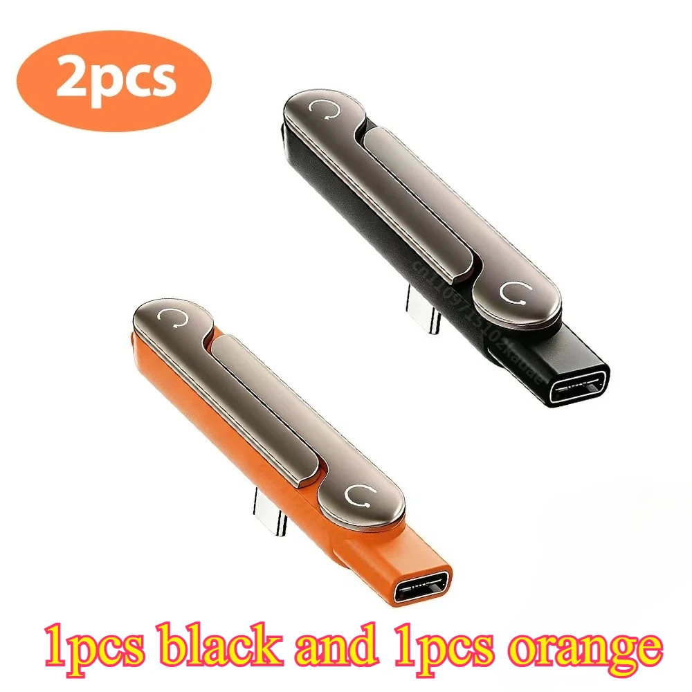 

240W OTG USB Type C To USB C Type-C Mobile Phone Charging Converter Bracket Adapter Fast Charging Kit with Foldable Holder Stand