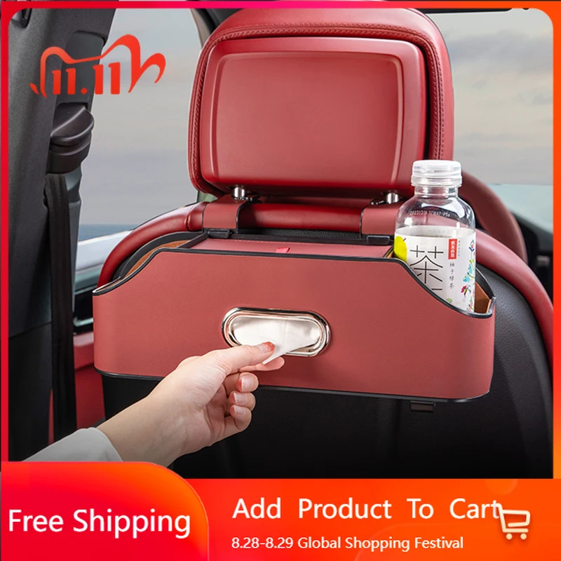 

Внутренние наклейки для Porsche Macan Cayenne 2011-2024, автомобильный многофункциональный ящик для хранения салфеток, сумка на спинку сиденья, держатель для стакана с водой, подвеска