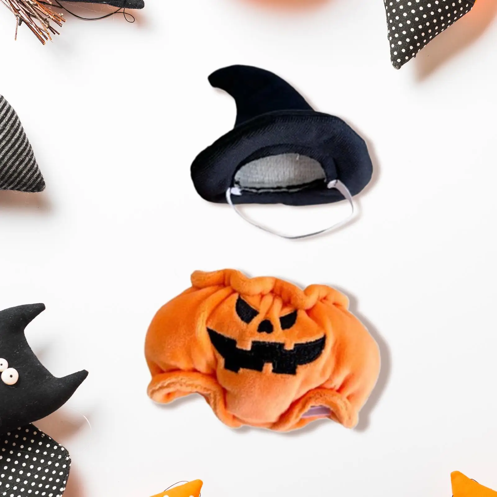 

Plush Doll Pumpkin Clothes Doll Clothing Photo Props Plush Doll Accessories Stylish with Hat Costume Dress up for 17cm Doll