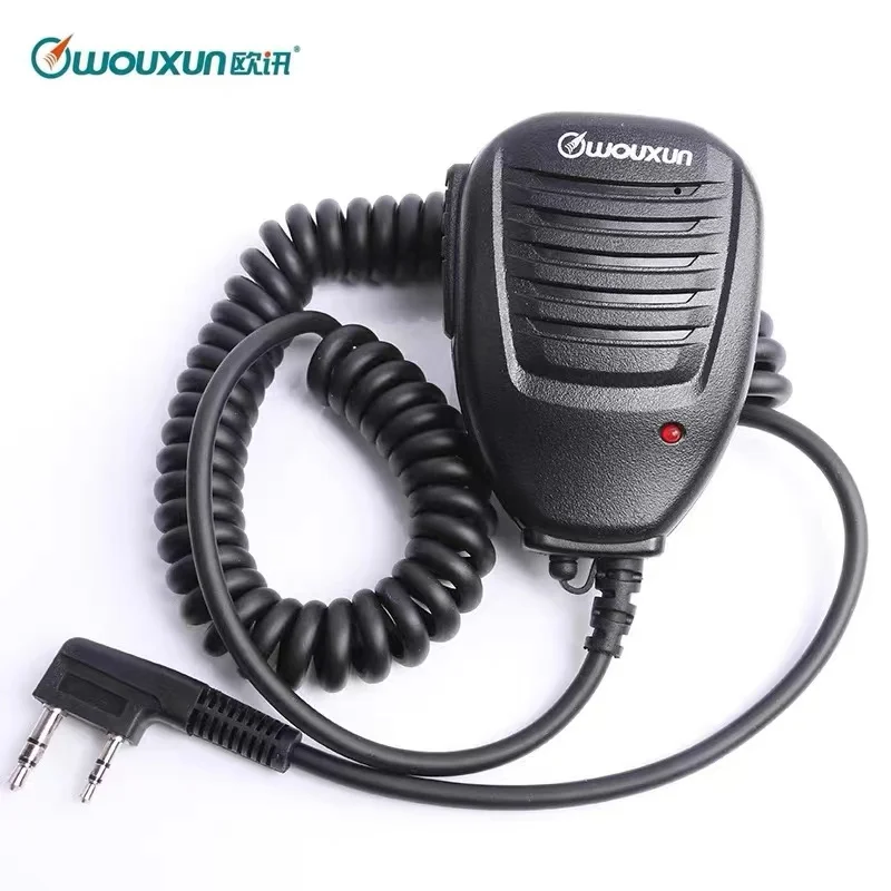 

WOUXUN Original New High Quality Speaker SMO-002 Microphone for Wouxun KG-UVD1P KG-UV6D KG-UV8D KG-UV9D Plus Walkie Talkie HAM