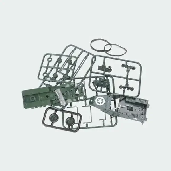 1:72 M3 تجميعها 4D نموذج للأطفال العلوم العسكرية والتعليم لعبة اللعب #4