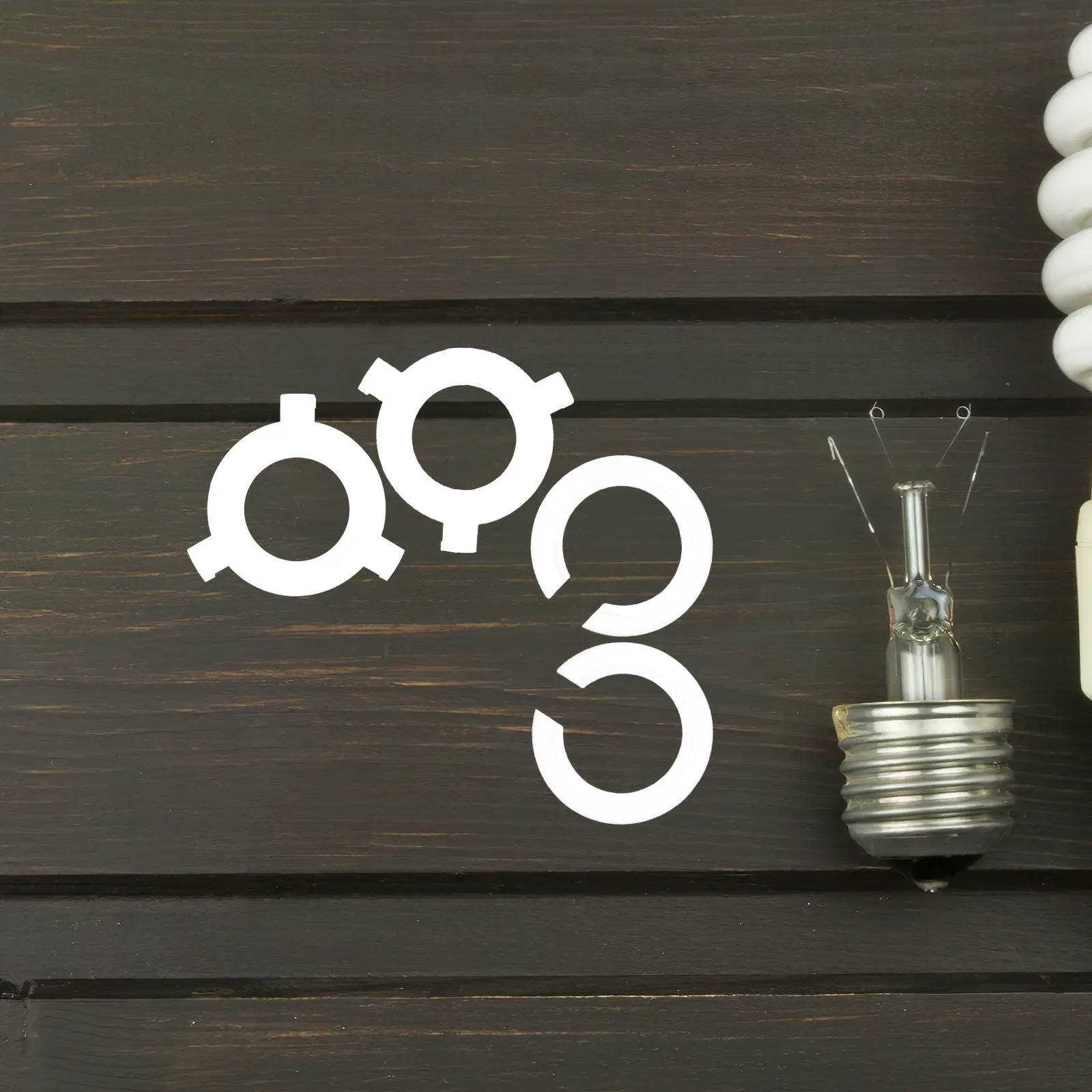 

40 шт. переходников E27 на E14, пластиковые переходники для патронов ламп, редукторы для потолочных, подвесных и настольных светильников, для самостоятельной сборки