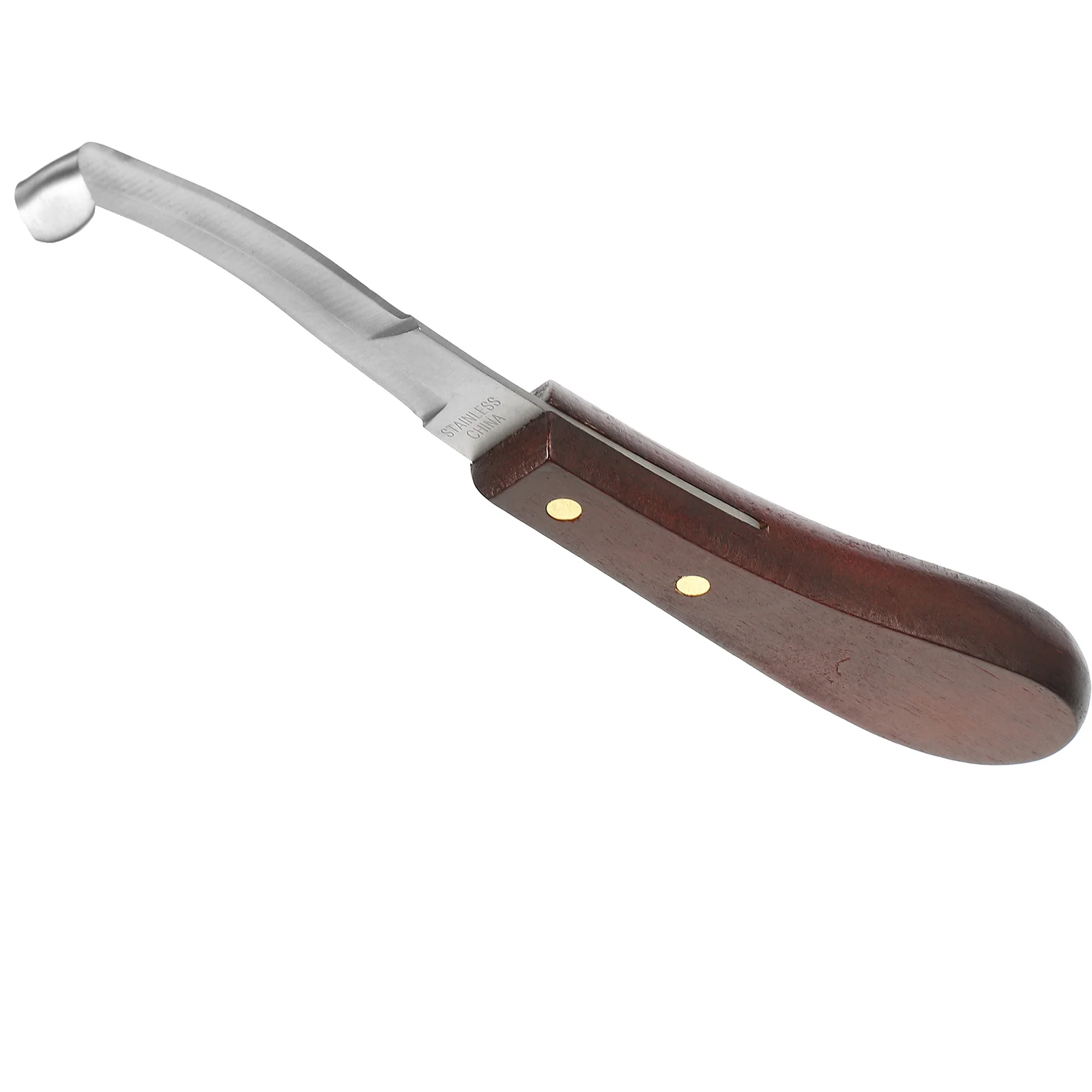 เครื่องตัดกีบสแตนเลส ทนทานต่อการสึกหรอ ด้ามไม้ ออกแบบตามหลักสรีรศาสตร์ มีดซ่อมกีบมืออาชีพ นำกลับมาใช้ใหม่ได้