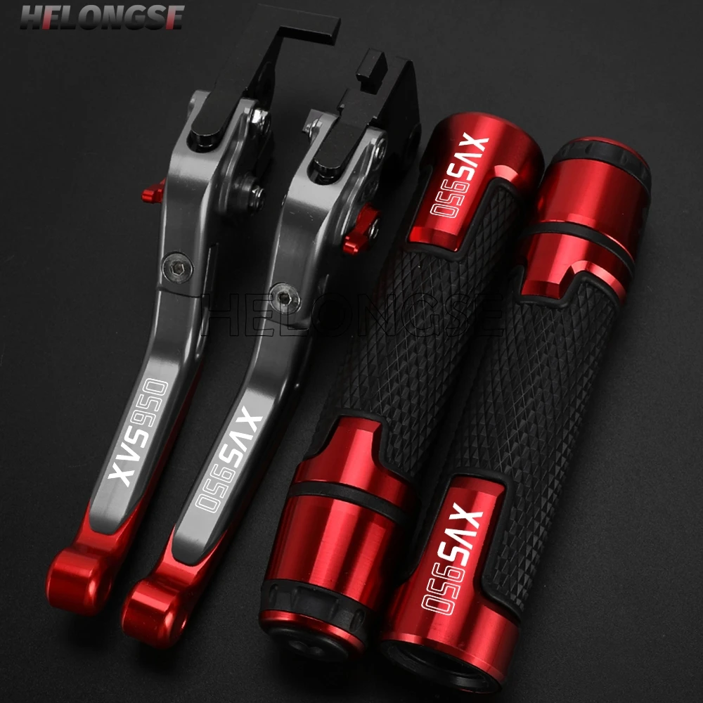 Регулируемые складные тормозные рычаги сцепления для мотоцикла, ручки для руля, конец для YAMAHA XVS950 BOLT XV S950 2014-2018 2017 2016