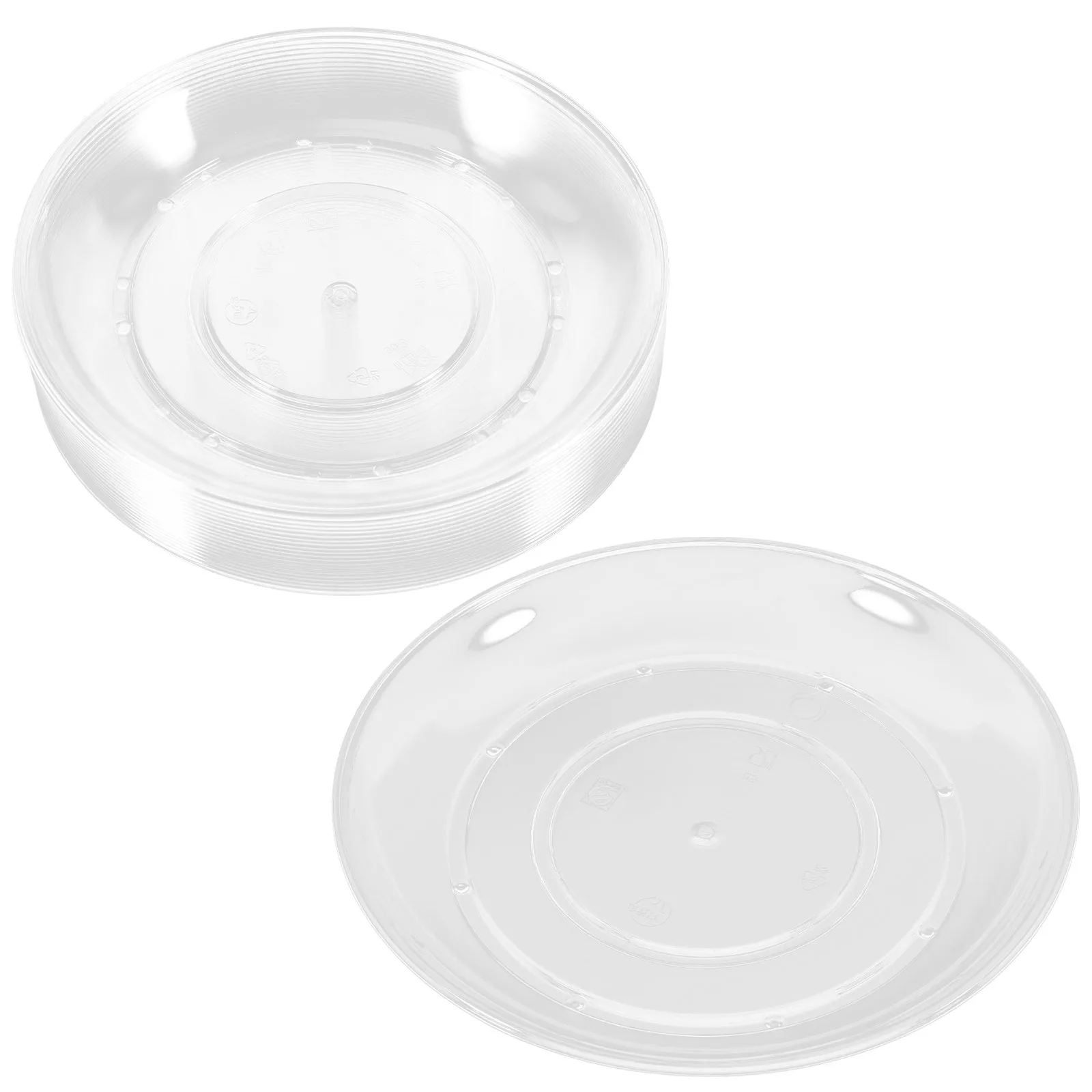 20pcs Transparent Serving Platters Dipping Bowls For Sauce Mustard Soy Condiments Appetizers Snacks Fruit Candy Chocolate Small