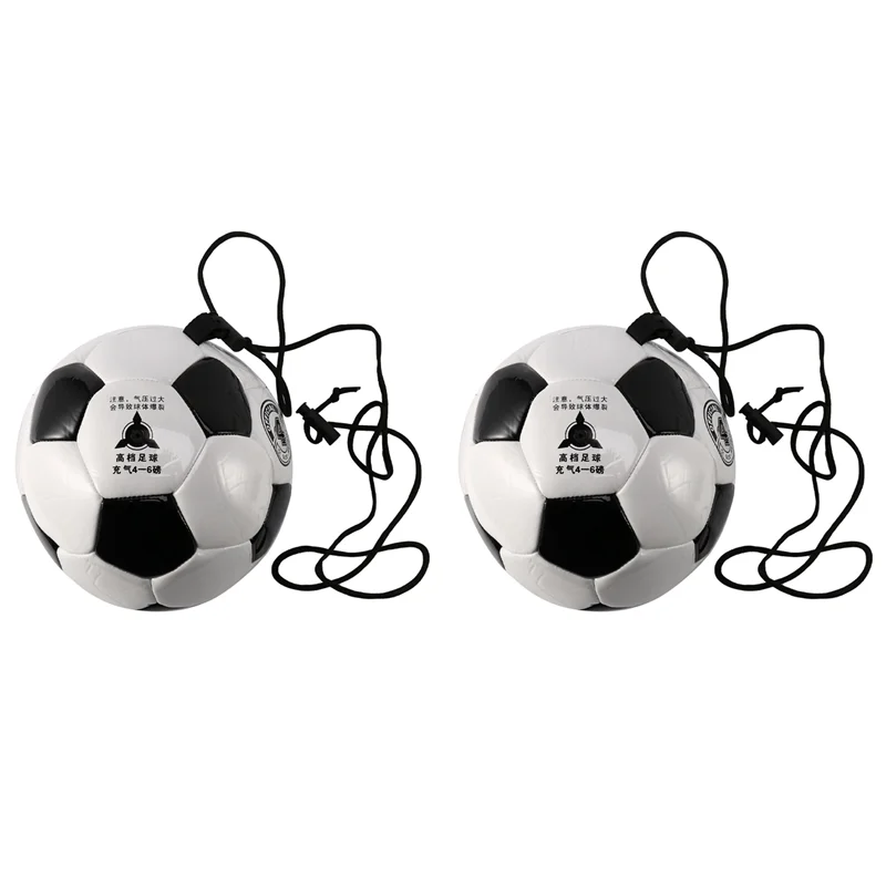 

B93B-2X Soccer Training Ball Adjustable Bungee Elastic Training Ball With Rope Size 4 Football For Training Playing Sports