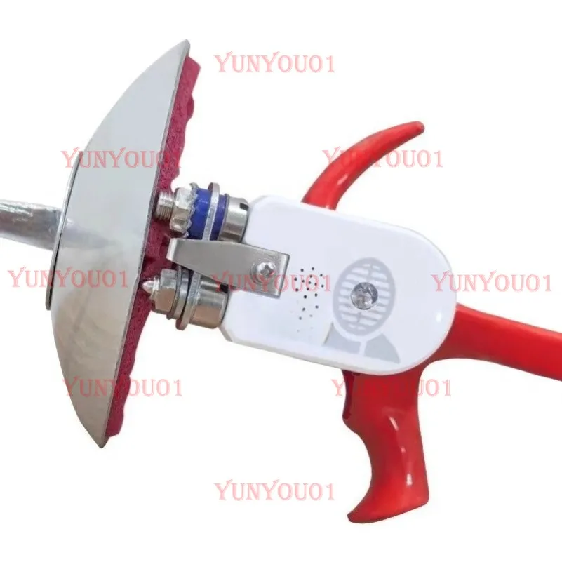 

Compact Fencing Electronic Practice Equipment Electric Sword Scorer