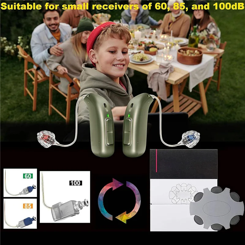 

WORTHOWN-Wax Guards Filters For Minifit Prowax,Hearing Aids Replacement Parts Supplies Cleaning Kit Accessories 25 Pack