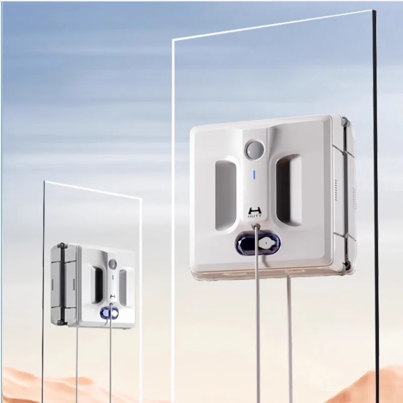 New Product HUTT Frequency Conversion W10 Window Cleaning Robot Automatic High-level Glass Cleaning Artifact
